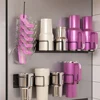 Kitchen Cup Storage Rack Water Bottle Holder for Refrigerator Magnetic Cup Storage Organizer Holder for Stanley Tumbler Lid 1