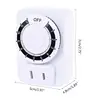 AC 110V 12 Hour Mechanical Switch Timer Socket For Home Appliances Control Motorcycle Charging Timer US Plug 6