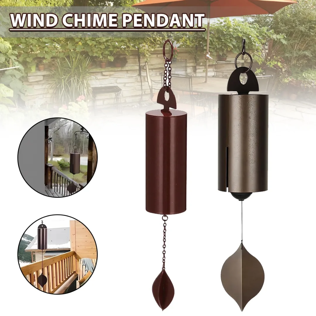 

1 Pc Home Decor Hanging Wind Chime Vintage Metal Large Wind Chimes Tubes Bells Church Bell Outdoor Home Garden Decoration