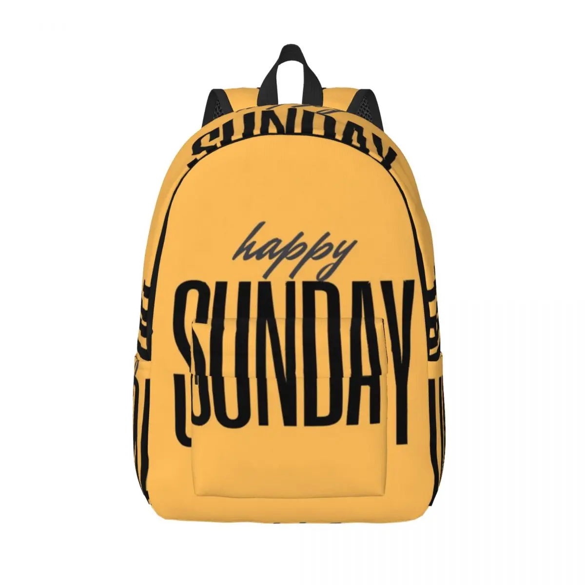 

Рюкзак с принтом Happy Sunday, женский, стильный, для старшей школы