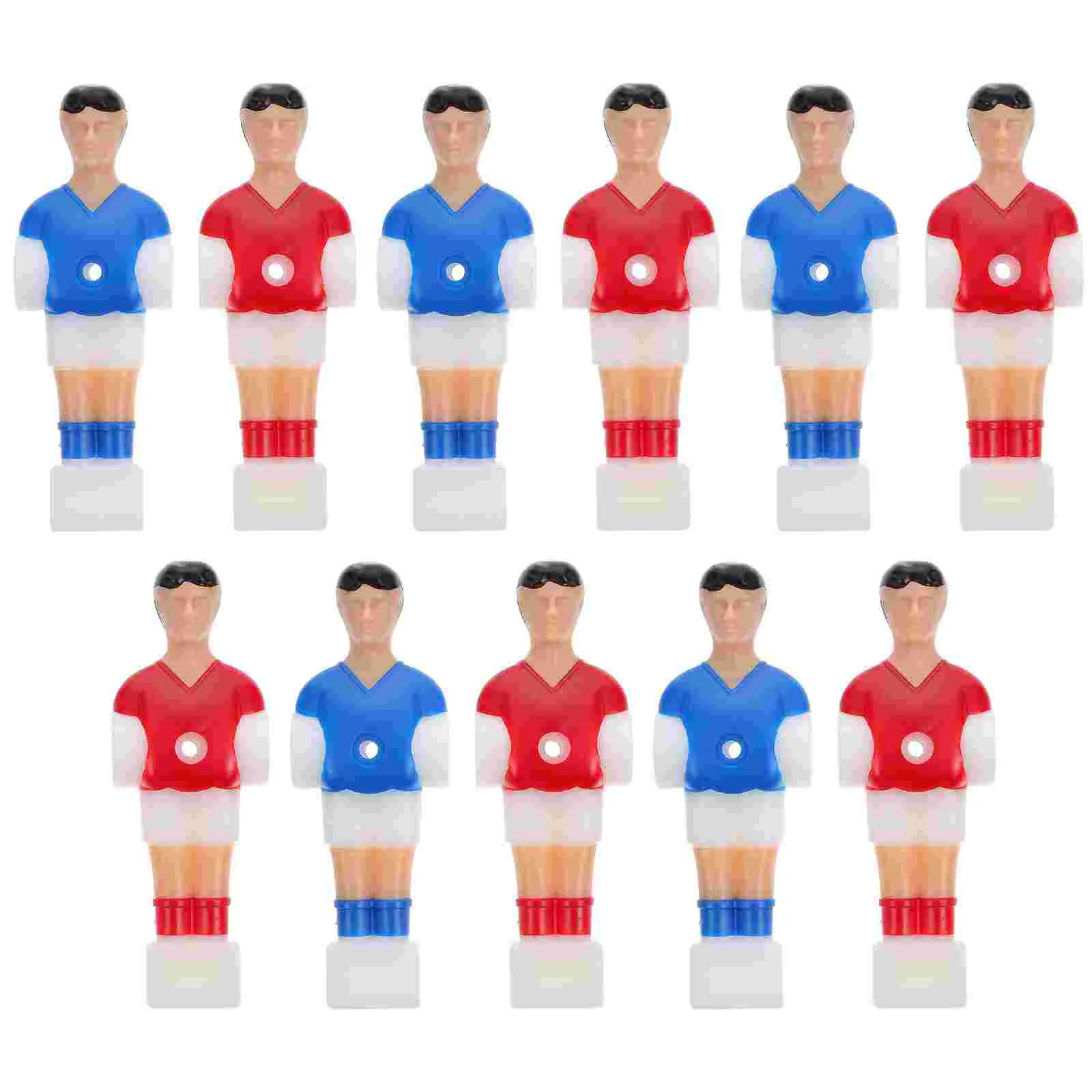 

11 Pcs Football Machine Player Kids Table Foosball Men Dummy Accessories Soccer Plastic Child Replacement