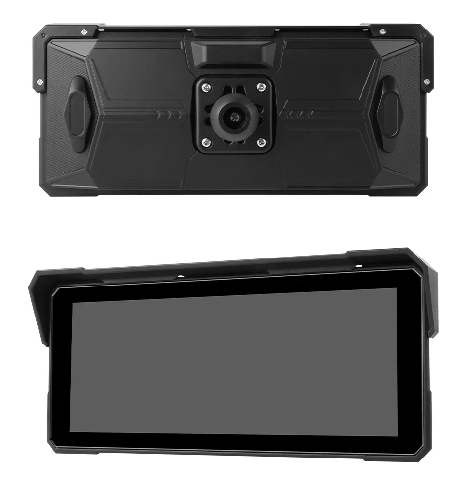 Srnubi 8,1" Motorrad-Navigation, kabellos, Carplay, Moto, Android, Auto, IP67, wasserdichter Monitor mit externem TPMS-Sensor, Bluetooth – Detail 16