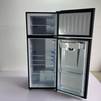 Réfrigérateur domestique avec distributeur d'eau et machine à glaçons, sans givre, refroidi par le vent, Double porte, économie d'énergie, 280l 3