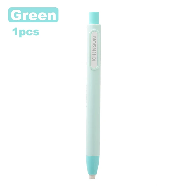 Lot De 6 Gommes Rétractables En Forme De Crayon - Motifs Shan Hai Jing - Pour École, Bureau, Artiste