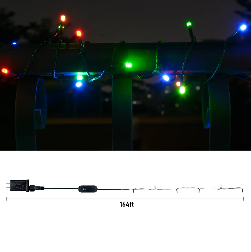 Aoycocr Smart WiFi Fairy Lights, 66Ft Christmas Lights Work with