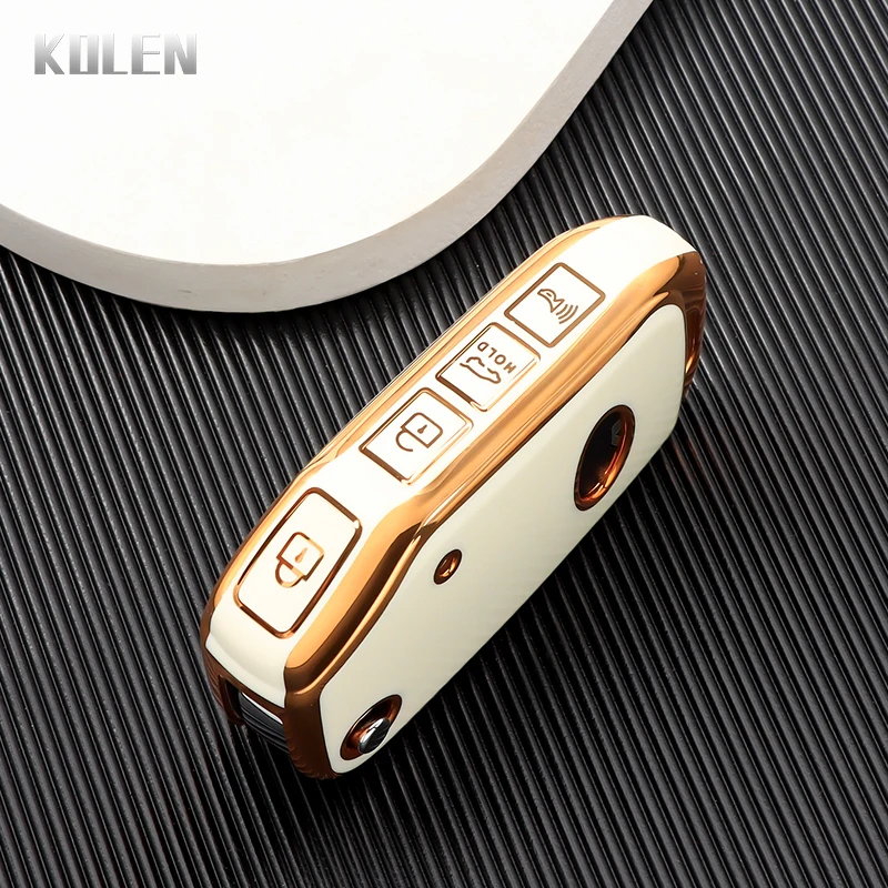 Premium TPU Car Key Case Cover - Durable Protective Shell