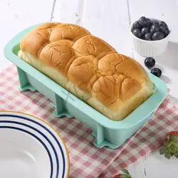 Non-stick Silicone Bread Pan Flexible Silicone Baking Molds for Homemade Cake Silicone Bread Loaf Pans