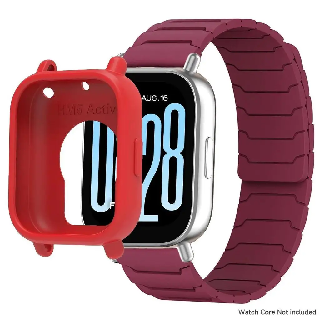 Silicone Strap and Protective Shell Cover