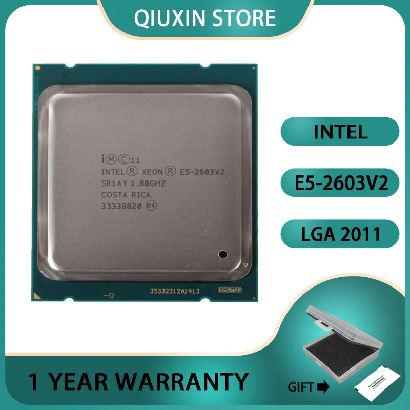 E5-2603v2 ный для xx79 4-ядерный 10M LGA2011,бесплатная до ПВЗ E5 2603 V2 1,80 ГГц