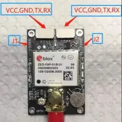 1PCS ZED-F9P-01B-01 ZED-F9P Development Board GPS Antenna High precision centimeter level board UM980