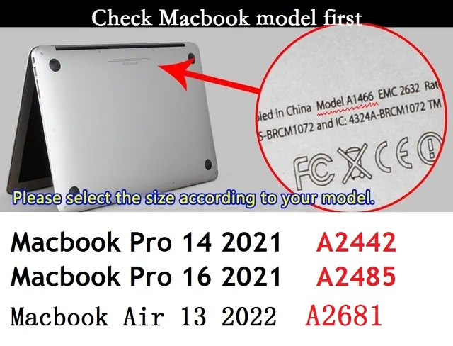 Macbook Air 13 2022에 완벽하게 어울리는 EU TPU 스킨 및 스페인어 키보드 커버