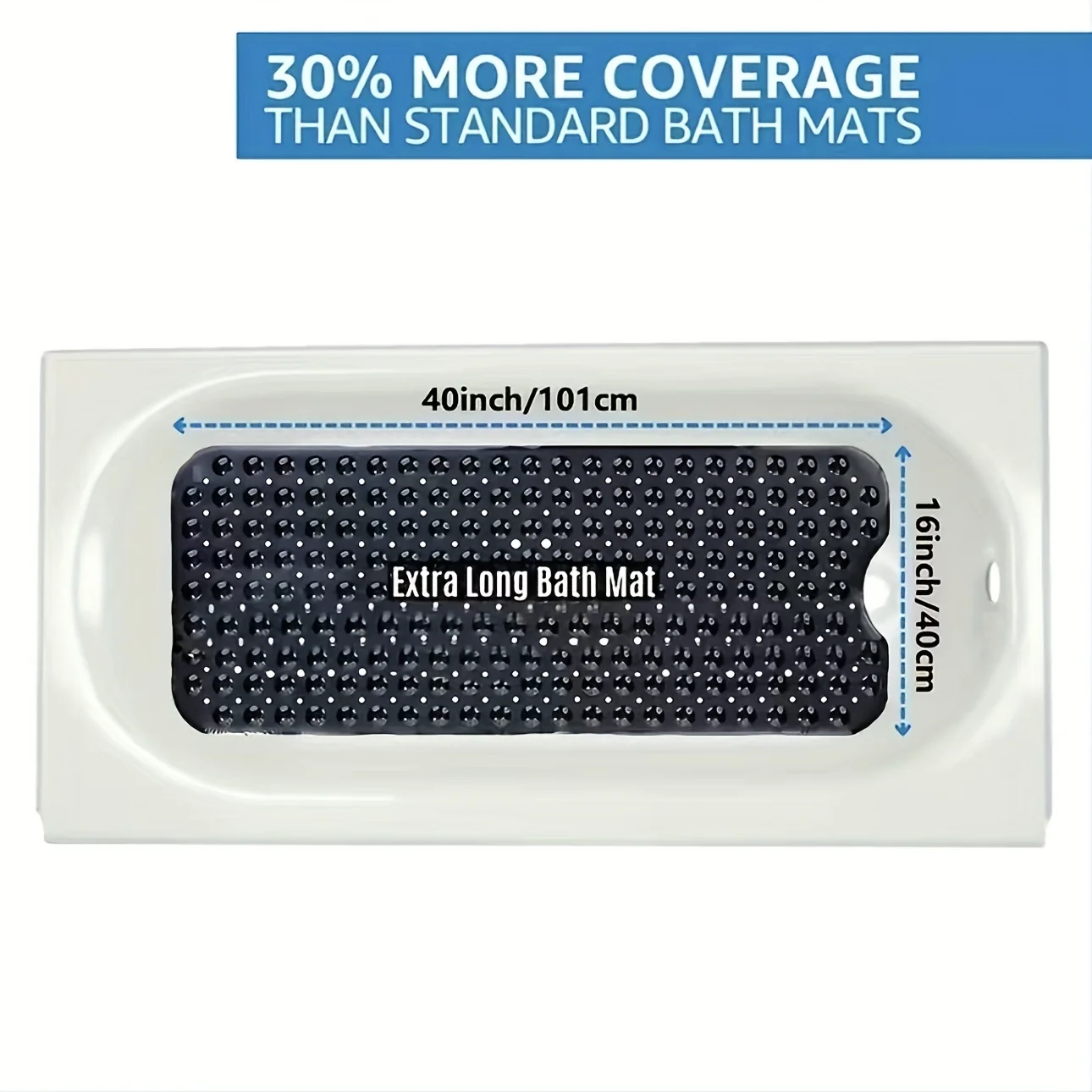 1Pc non-slip shower mat bathtub mat 4