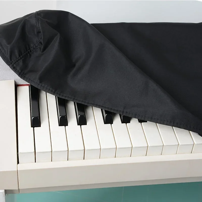 Piano Keyboard Covers Cover Universal 61-key /88-key Piano Keyboard Cover Black Oxford Waterproof Electronic Keyboard Dust Cover Piano Accessories