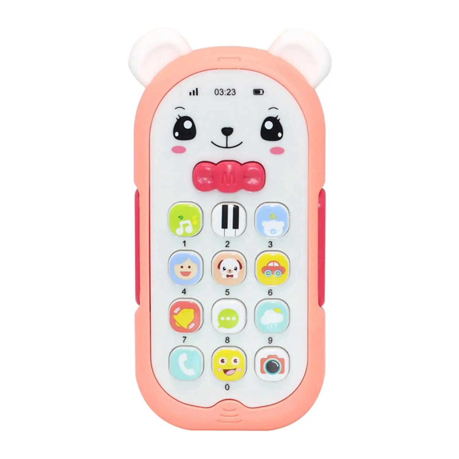 Baby Phone Toy Mobile Telephone Early Educational Learning Machine Kids Telephone Music Sound Machine Baby Mini Phone Toy 6