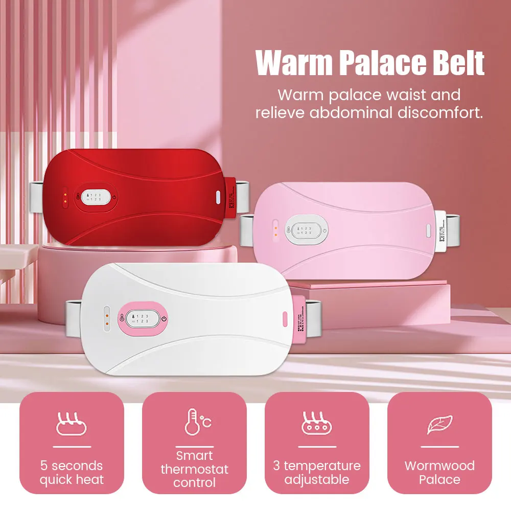 electric-menstrual-heating-pad-warm-palace-hot-waist-belt-relieve