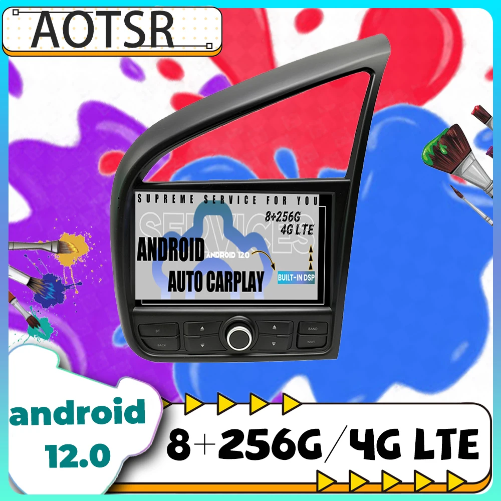 

RHD Android 12 Car Radio GPS For Audi R8 2007 2008 2009 2010 2011 2012 2013 2014 Carplay Multimedia Player Stereo Head Unit