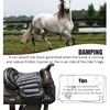 Horse Riding Saddle Pad artificial leather Shock Soft Equestrian Seat Pad Western Long Saddle Cushion Motorcycle Seat Cushion 4