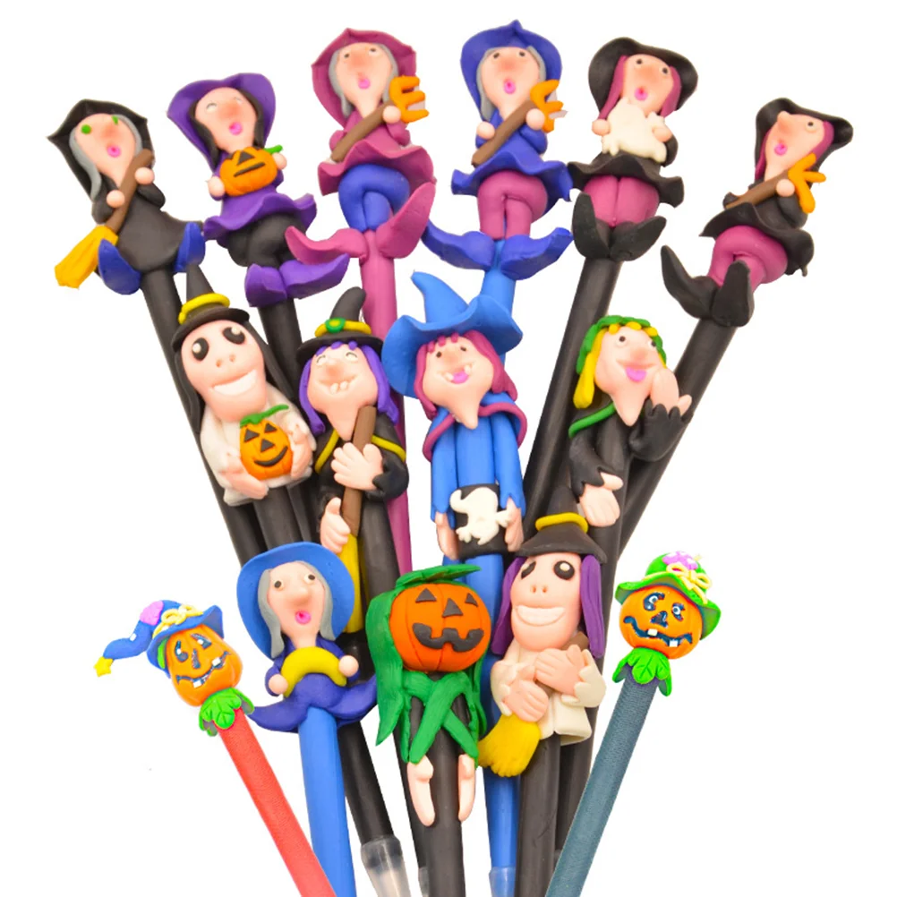

12 Pcs Halloween Party Favors Polymer Clay Promotional Products Gifts for Graduation