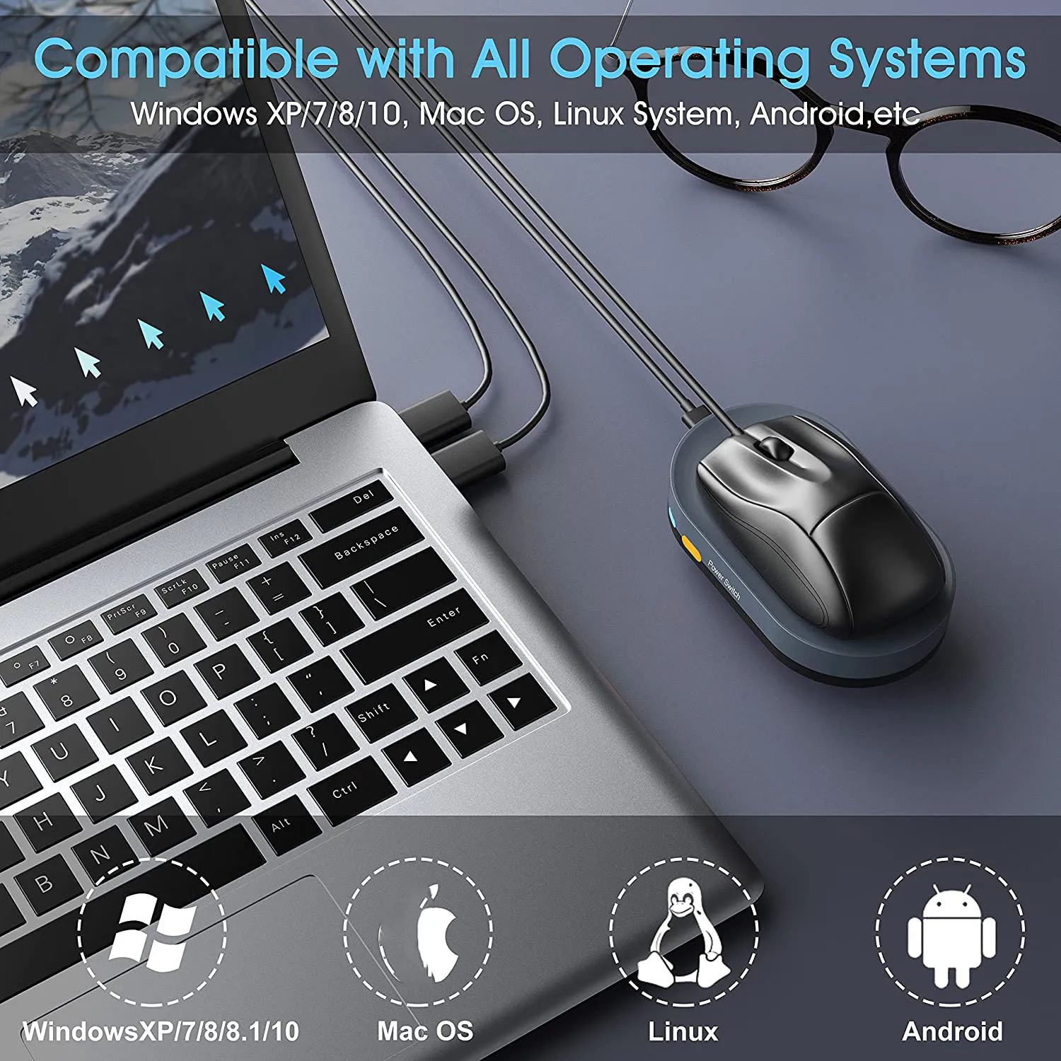 Simulate Mouse Movement Mouse Mover Prevent Computer Inactive/Lock Computer Mechanical Automatic Mouse Jiggler