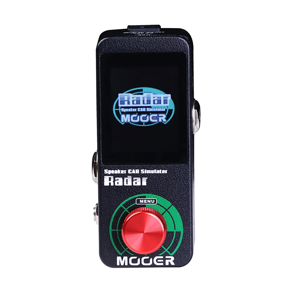 ギター MOOER Rader MOOER Radar Guitar Effect Pedal 11 Mic Models 30 Speaker Cab