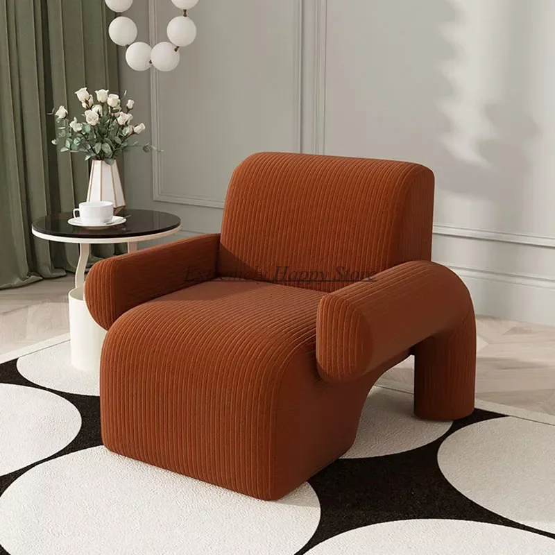 Dormitorio Poltrona Soggiorno Divani Pavimento Singolo Semplice Reception Divano Relax Velluto Mobili Per La Casa Casa Casa Prefabbricata