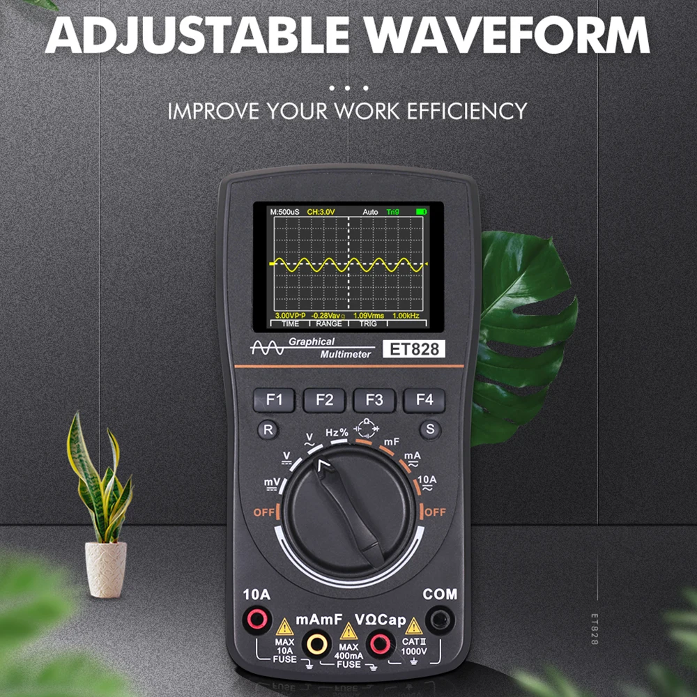 Intelligent Digital Oscilloscope Multimeter 2-in-1 Direct