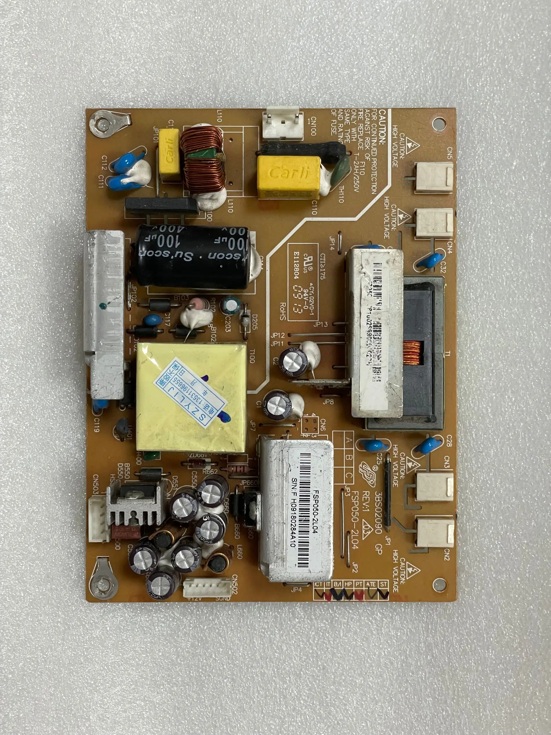 

Оригинальная плата блока питания LT22629 FSP050-2L04 3BS02090