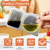 Layered Seasoning Container Reusable Snack Container With Lid Used For Snacks Dipping Sauces Takeout Travel And Outdoor Camping 5