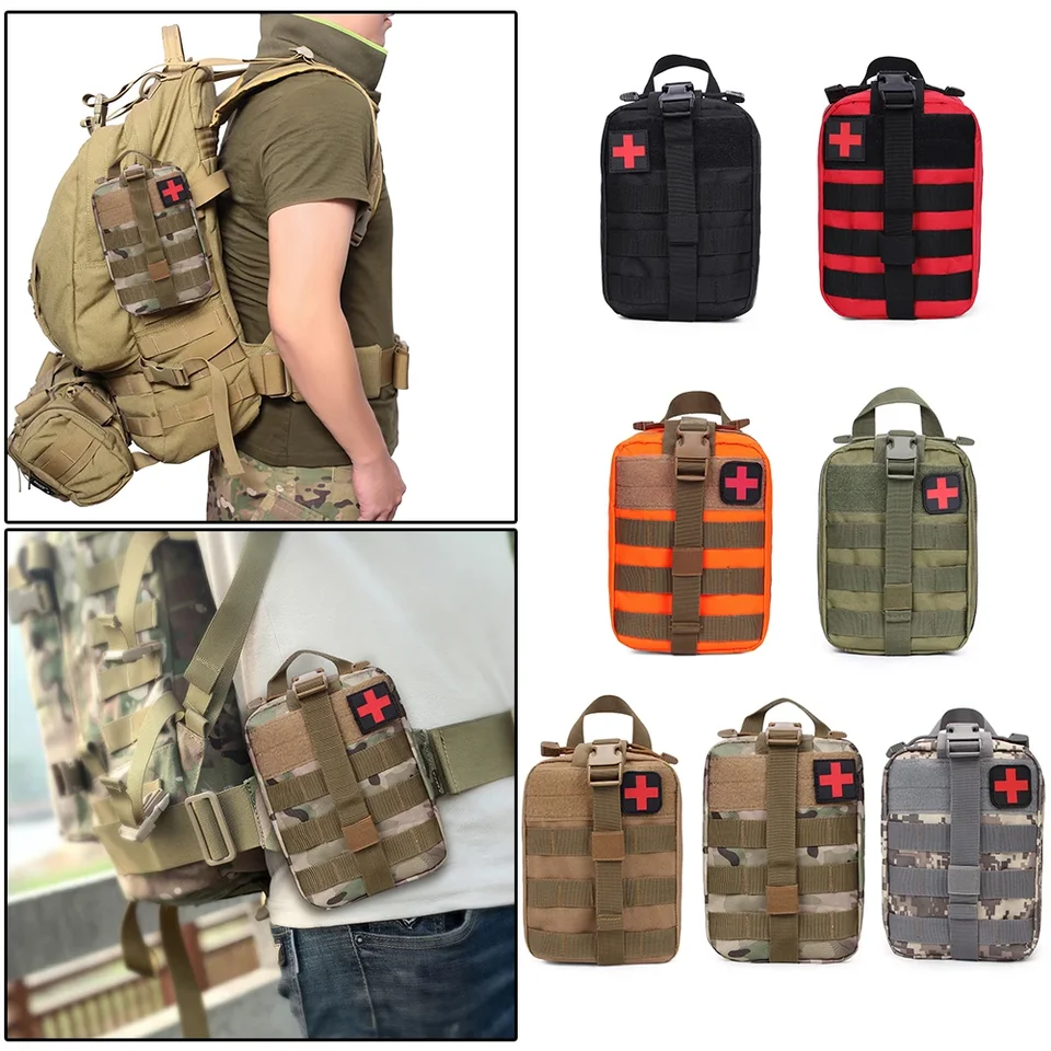 Tactical First Aid Kit Outdoor Medical Pouch