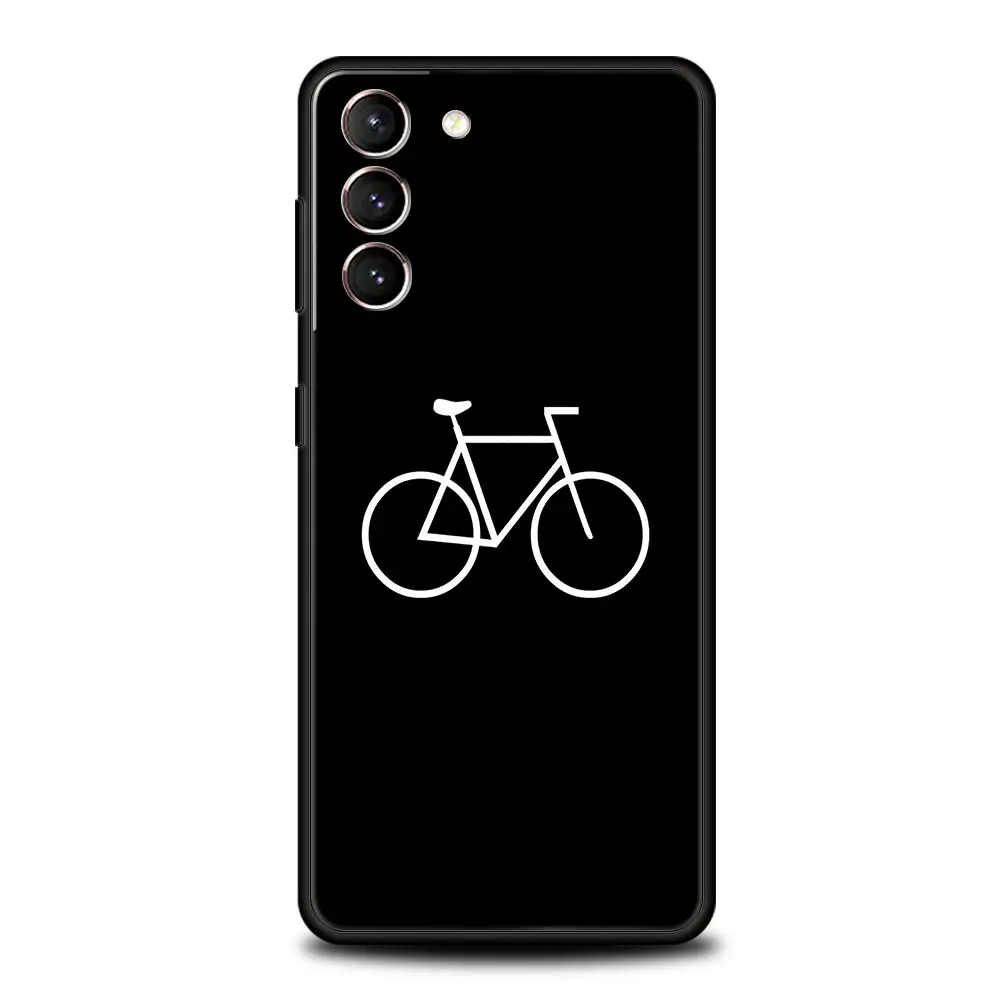 Adventure-Ready Mountain Bike Soft Silicone Phone Case