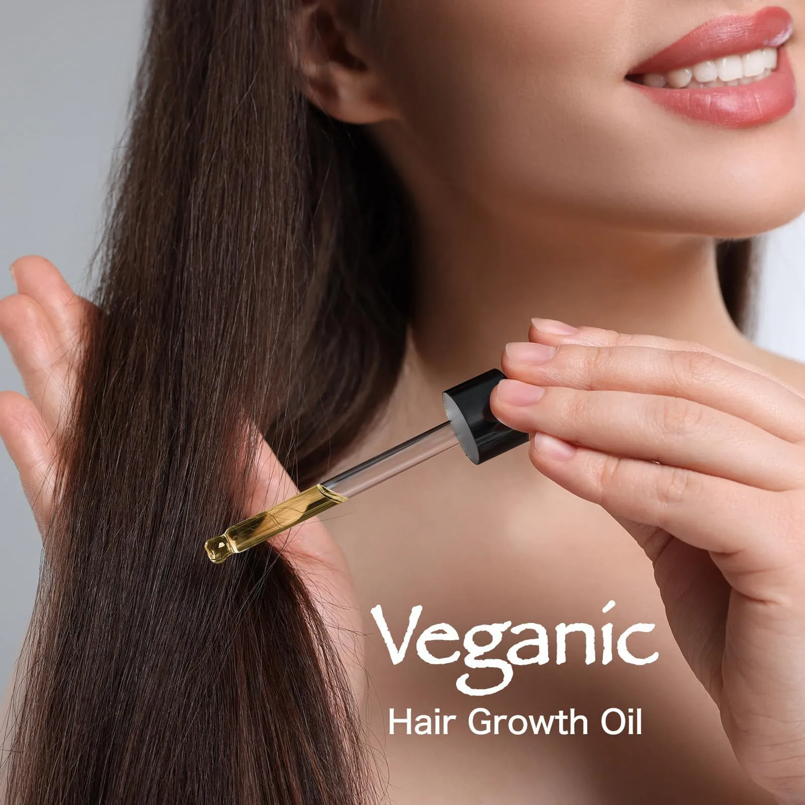 Vegan Hair Growth Oil 30ml For Dry And Damaged Hair