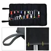 Hardware Tools Roll Plier Screwdriver Spanner Carry Case Pouch tool Bag box 22 Pockets 3 colors 6