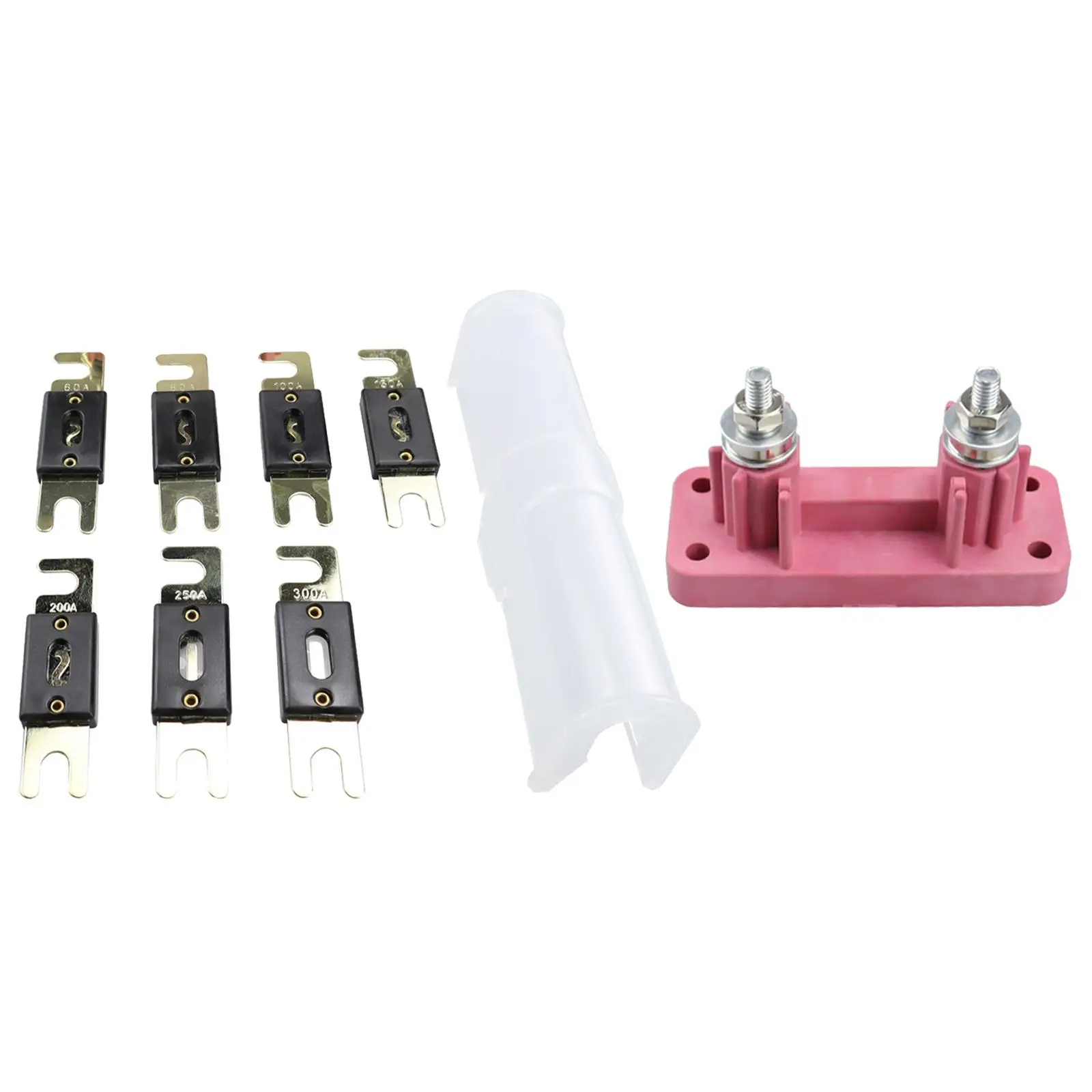 

Fuse Holder Kit Easily Install Stable Performance Fuse Block Replace Junction Box for Ship Car RV Truck Off Road Vehicle