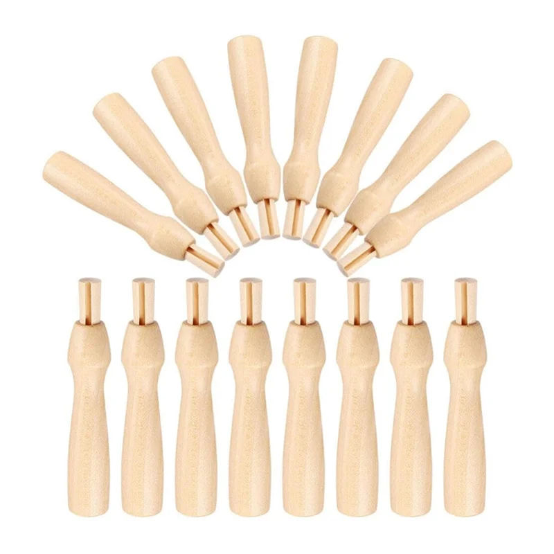 Durable 16Pcs Needle Felting Tools Poking Felting Needle Handles Replacement Punch Holder Wool Needles Handles