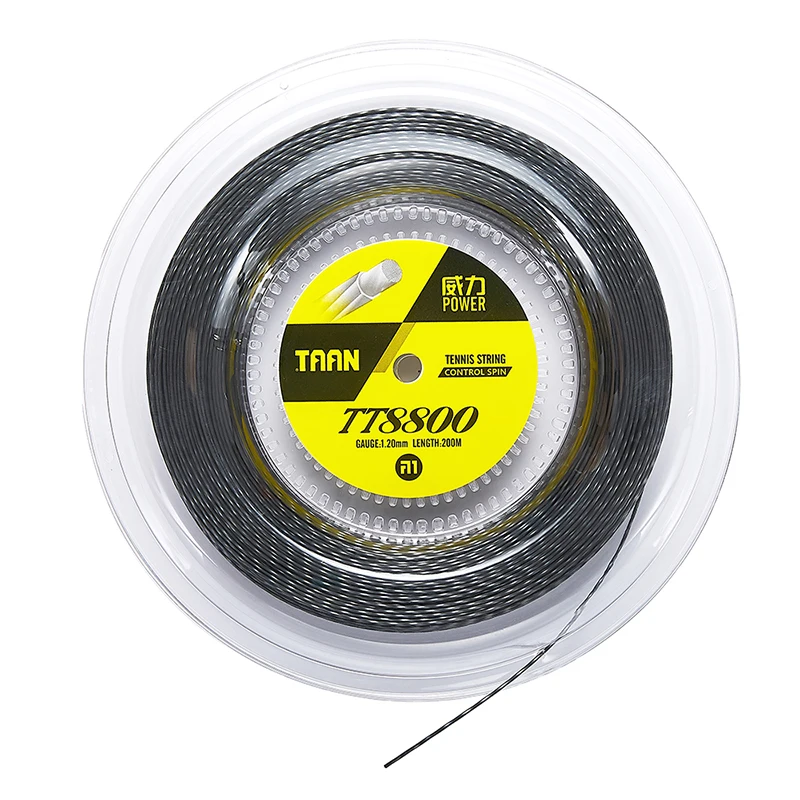 TAAN Tennis Racket String Reel 200m Gauge 1.20mm Racquet Strings Reel  Accessories Poly Polyester Hard Wire - AliExpress