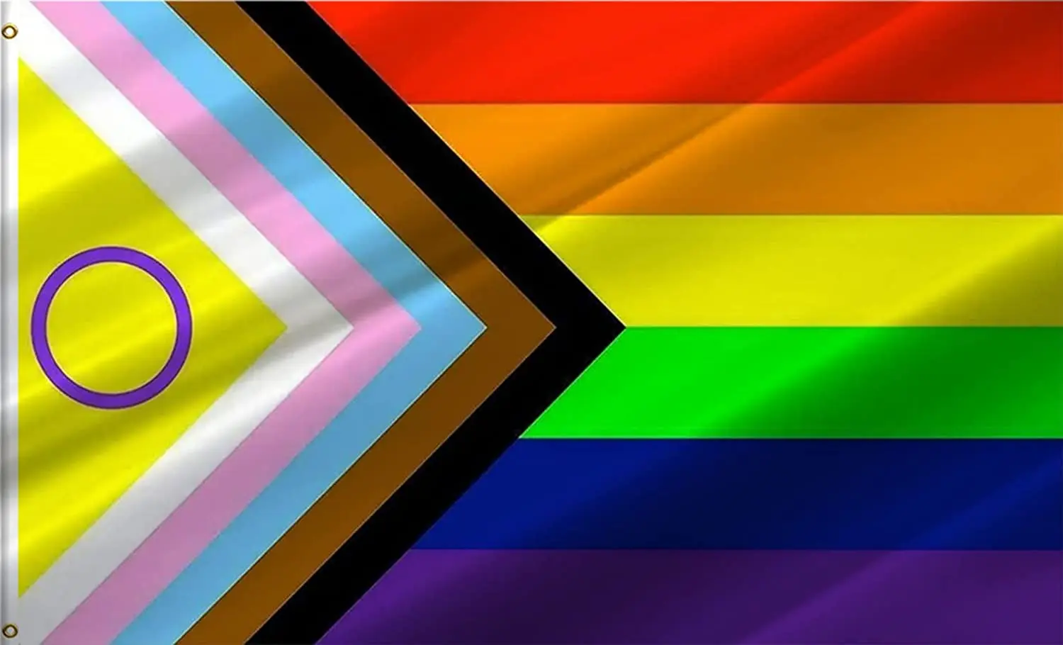 

Fast Delivery 100% Polyester Inclusive Intersexual Bisexual Gay Rainbow LGBTQ Pride Month Flags