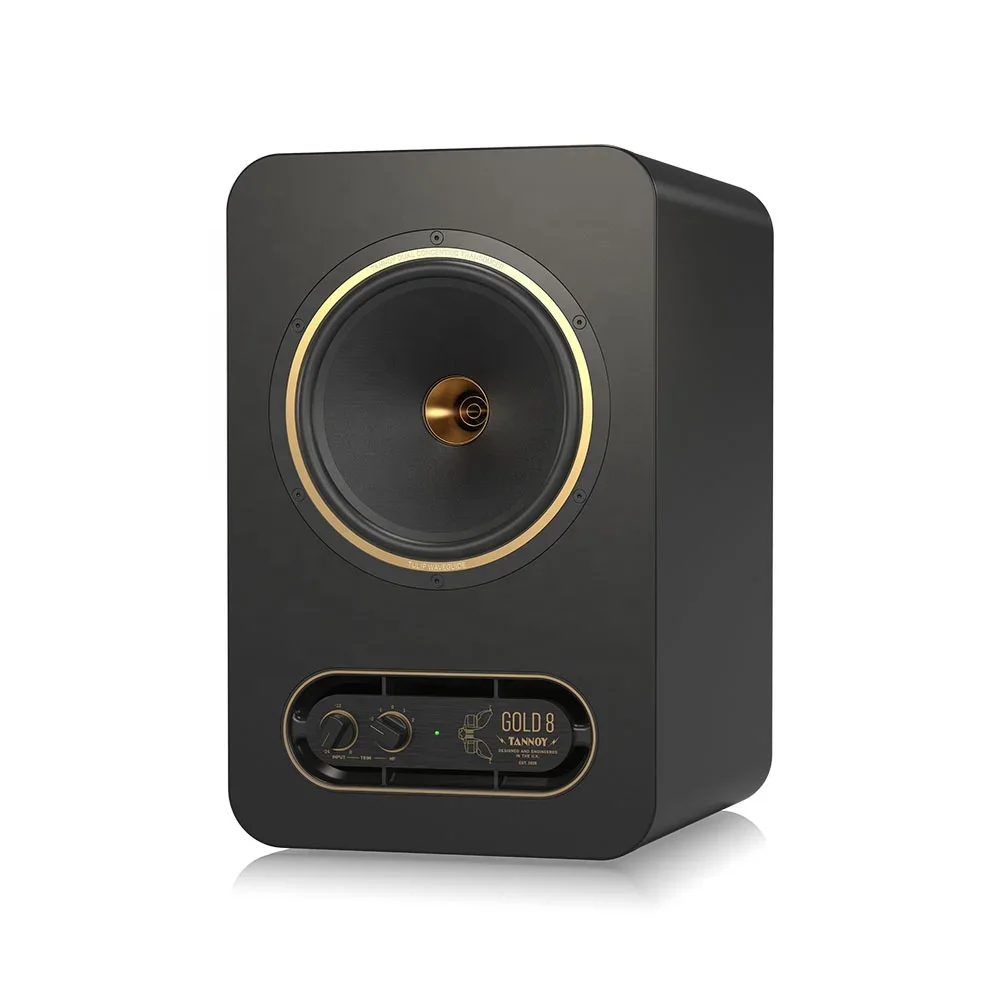 Tannoy Gold 8 Active Studio Monitor Altoparlanti Altoparlante Doppio Sistema Coassiale Concentrico Da 8 Pollici