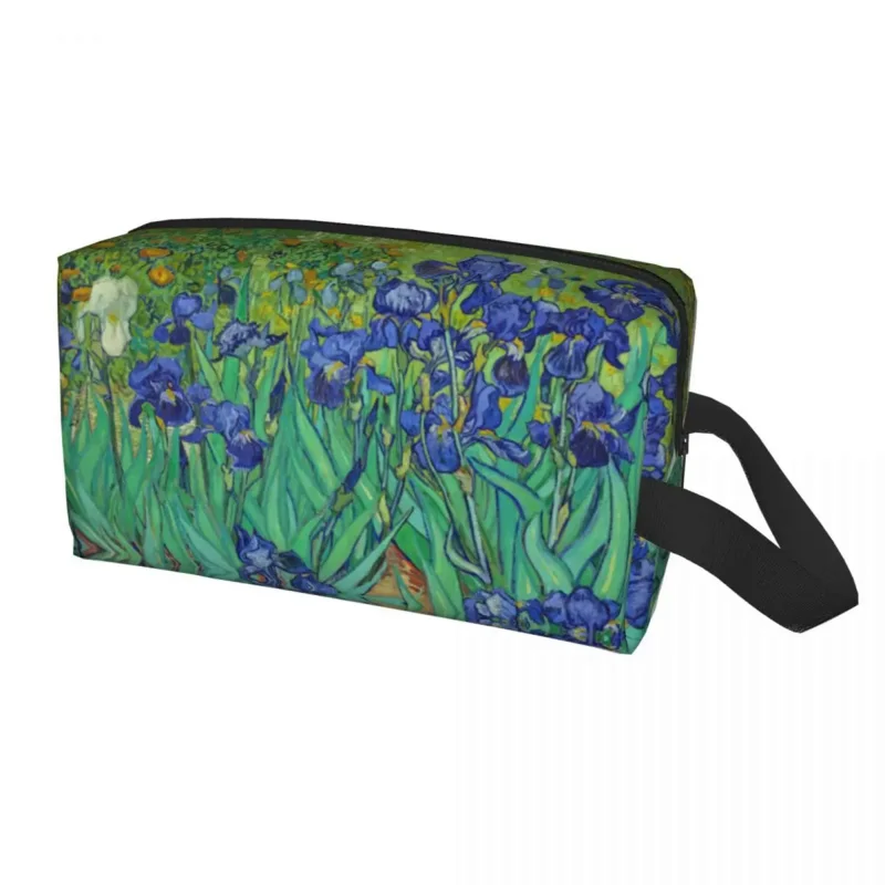 

Travel Lrises Vincent Van Gogh Toiletry Bag Fashion Art Flowers Painting Makeup Cosmetic Organizer Storage Dopp Kit Case