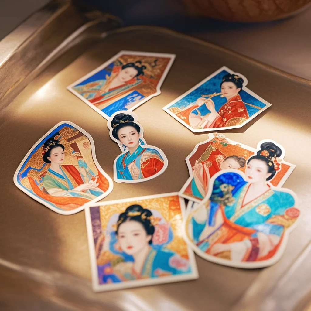 시선을 사로잡는 풀컬러 접착 라벨