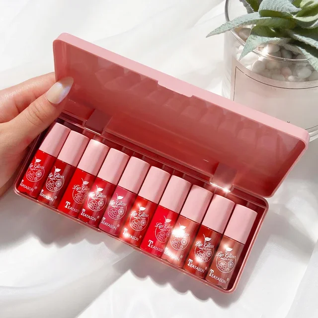 10 Color 24 hour Liquid Lip Gloss 1