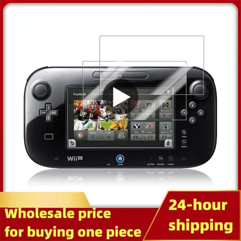 3 X Clear Screen Protector Lcd Cover Protettiva Per Pellicola Protettiva Per Wii U Gamepad Screen Protector Skin