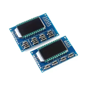 Generatore di segnale 1Hz-150Khz Modulo scheda PWM Frequenza degli impulsi Ciclo di lavoro Modulo regolabile Display LCD 3.3V-30V 1Hz - 150Khz