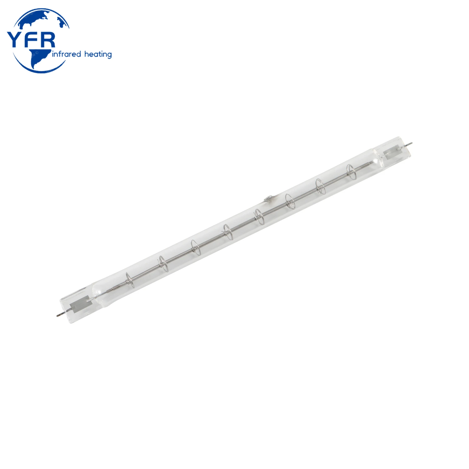 Halogen infrared heating lamp 700W 220V Suitable for food heating and industrial drying, it provides uniform heat distribution.