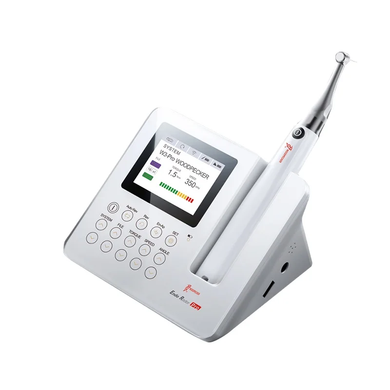 

Woodpecker Endo Motor pro LED Wireless Dental Endo Radar Brushless Spare parts Reciprocating Root Canal Endodontic Machine