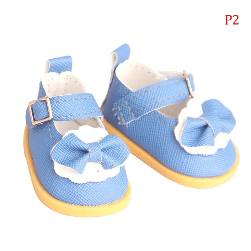 5cm Doll Shoes High Quality Boots For Paola Reina 14 Inch Doll Cute Bow Shoes Accessories For Nancy Lisa 1/6 BJD EXO Doll Toy