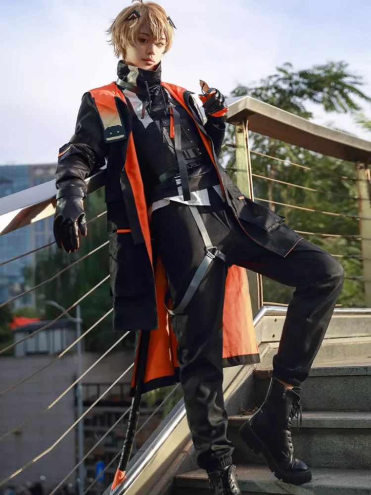 

Hot Virtual YouTuber Alban Knox Cosplay Costume Women Men High Quality VTuber Neko Casual Cos Clothes Comic-con Party Uniform