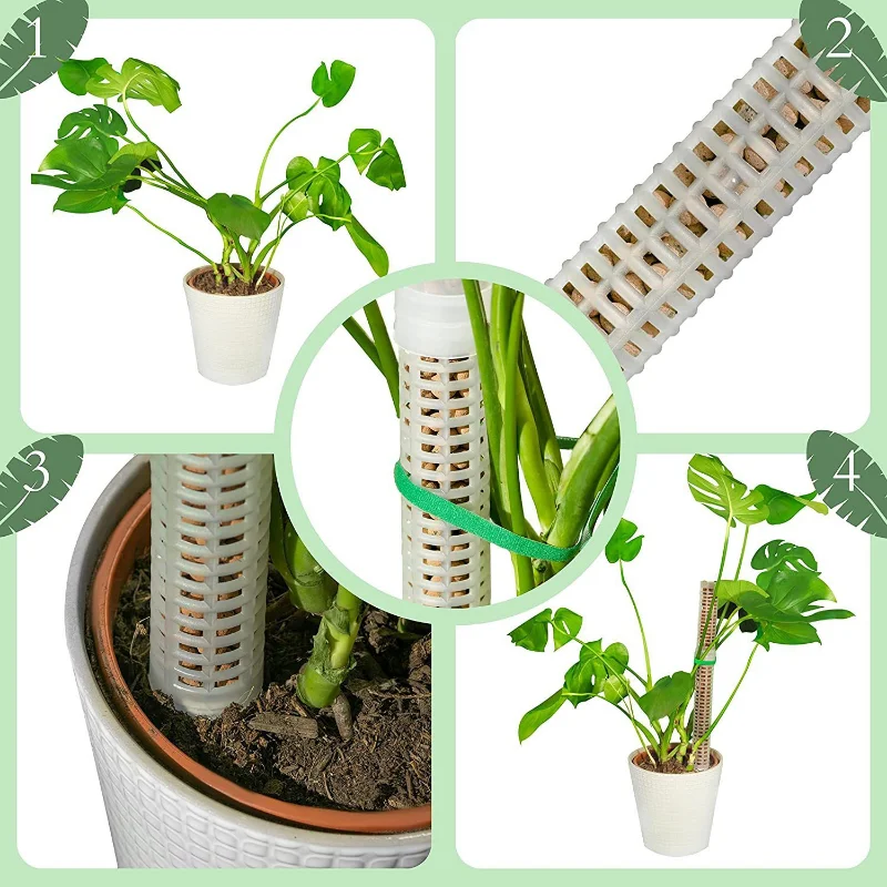 Plant Climbing Column Sphagnum Moss Pole Plants Growing Support Stand Water-Retaining Fertilizer-Rich Plant Extension Pole Stick 3