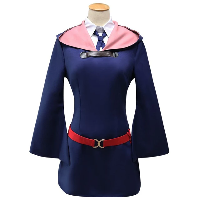 Anime Little Witch Academia Botas para Mulher, Fantasias de Cosplay,  Vestido de Halloween, Uniforme, Sapatos, Botas