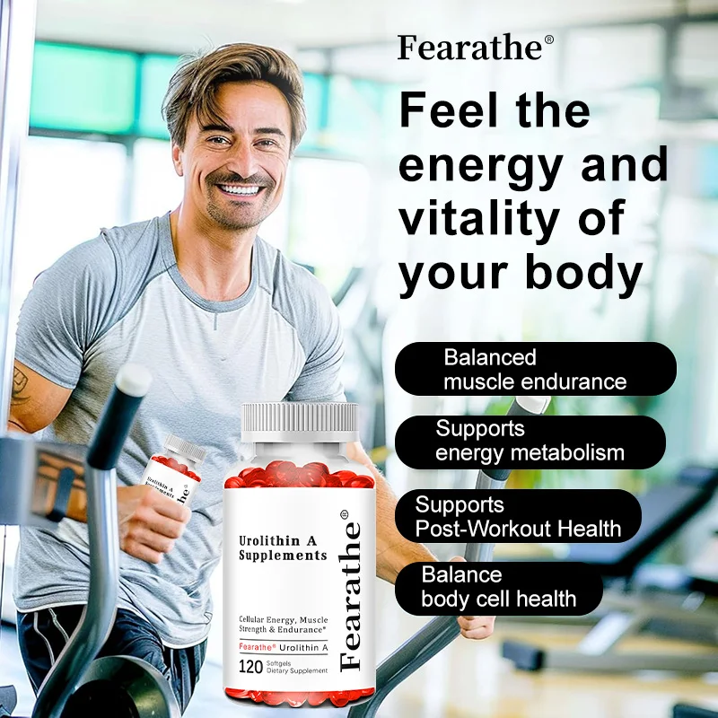 Urolithin A Capsules 5000mg, Antioxidant, Supports Cellular Health, Mitochondrial Function, Daily Energy & Healthy Aging