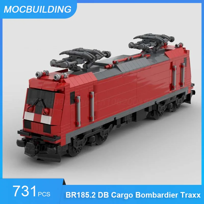MOC Bausteine Kuppelwagen für Personenzug-Serie DIY Zusammengebaute Bausteine City Express Lehrreiche Sammlerstücke Spielzeug Geschenke – Detail 14